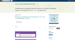 Desktop Screenshot of crossroadsfestival.blogspot.com