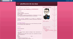 Desktop Screenshot of planificaciondeunaclase.blogspot.com