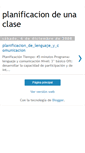 Mobile Screenshot of planificaciondeunaclase.blogspot.com