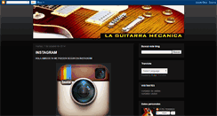 Desktop Screenshot of la-guitarra-mecanica.blogspot.com