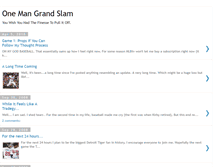 Tablet Screenshot of onemangrandslam.blogspot.com