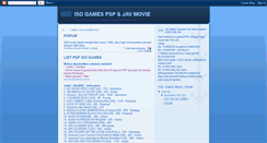 Desktop Screenshot of isogames-javmovie.blogspot.com