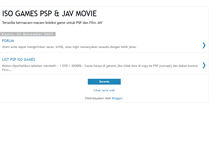 Tablet Screenshot of isogames-javmovie.blogspot.com