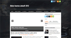 Desktop Screenshot of misteramericalatina.blogspot.com