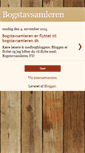 Mobile Screenshot of bogstavsamleren.blogspot.com