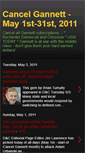 Mobile Screenshot of cancelgannett.blogspot.com