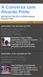 Mobile Screenshot of conversacomricardopinto.blogspot.com