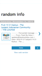 Mobile Screenshot of fullofrandominfo.blogspot.com