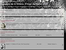 Tablet Screenshot of musica2012-hc.blogspot.com