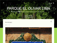 Tablet Screenshot of parqueelolivar.blogspot.com