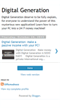 Mobile Screenshot of digitalgenerationexplain.blogspot.com