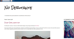 Desktop Screenshot of no-debutante.blogspot.com