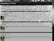 Tablet Screenshot of familymangelson.blogspot.com