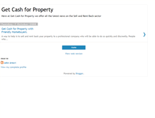 Tablet Screenshot of getcashforproperty.blogspot.com