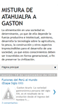 Mobile Screenshot of misturadeatahualpaagaston.blogspot.com