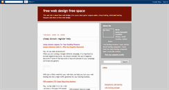 Desktop Screenshot of free-web-design-33.blogspot.com