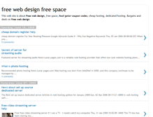 Tablet Screenshot of free-web-design-33.blogspot.com