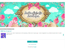 Tablet Screenshot of butterflybelleboutique.blogspot.com