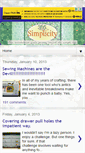 Mobile Screenshot of 365days2simplicity.blogspot.com