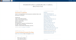 Desktop Screenshot of ferdinand-lodewijk-carel-meinecke.blogspot.com