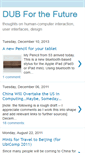 Mobile Screenshot of dubfuture.blogspot.com