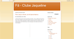 Desktop Screenshot of fcjaquelinda.blogspot.com