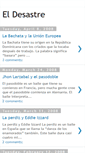 Mobile Screenshot of eldesastredos.blogspot.com