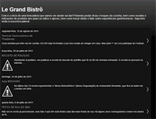 Tablet Screenshot of legrandbistro.blogspot.com