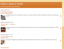 Tablet Screenshot of kathysideastoshare.blogspot.com