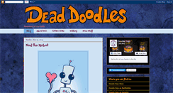 Desktop Screenshot of deaddoodles.blogspot.com