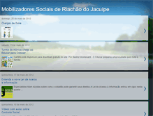 Tablet Screenshot of mobilizadores.blogspot.com