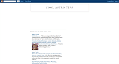 Desktop Screenshot of cool-astro-tips.blogspot.com