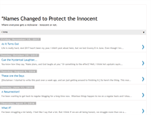 Tablet Screenshot of nameschangedto.blogspot.com