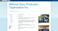 Desktop Screenshot of nationaldairyproducers.blogspot.com