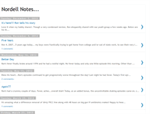 Tablet Screenshot of nordellnotes.blogspot.com