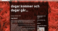 Desktop Screenshot of dagarkommerdagargr.blogspot.com