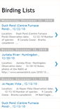 Mobile Screenshot of birdlists.blogspot.com