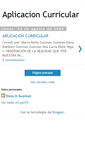 Mobile Screenshot of aplicacioncurricular.blogspot.com