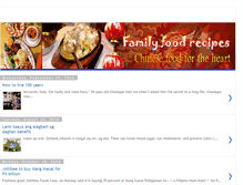 Tablet Screenshot of familyfoodrecipes.blogspot.com