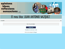 Tablet Screenshot of juanantoniovazquez.blogspot.com