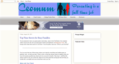 Desktop Screenshot of ceomum.blogspot.com