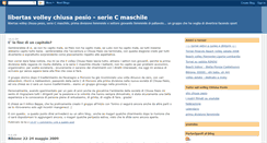 Desktop Screenshot of chiusavolley.blogspot.com