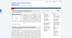 Desktop Screenshot of klse-stocks.blogspot.com