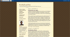 Desktop Screenshot of footballandsex.blogspot.com