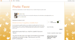 Desktop Screenshot of carolyn-poeticpause.blogspot.com