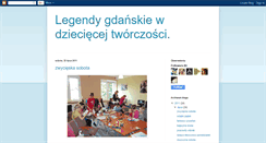 Desktop Screenshot of legendygdanskie.blogspot.com