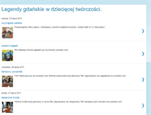 Tablet Screenshot of legendygdanskie.blogspot.com