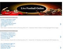 Tablet Screenshot of live-football-online-tv.blogspot.com