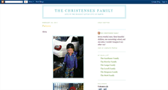 Desktop Screenshot of christensenfamilynv.blogspot.com