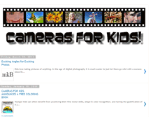 Tablet Screenshot of camerasforkidsinfo.blogspot.com